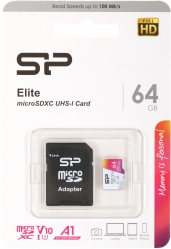 SP064GBSTXBV1V20SP Elite + adapter