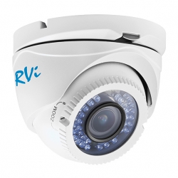RVi-125C NEW Купольная видеокамера с ИК-подсветкой