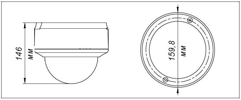 DS-2CD7255F-EIZH Уличная вандалозащищенная камера с ИК подсветкой