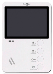 ST-MS104-WT Smartec Цветной видеодомофон