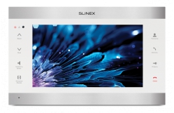SL-10IPT Silver+White Slinex Серебристо-белый Цветной видеодомофон