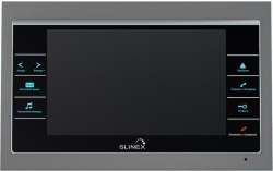 SL-10M Silver+Black Slinex Цветной видеодомофон