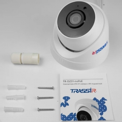 TR-D2S1-noPOE 3.6 TRASSIR Купольная IP-видеокамера