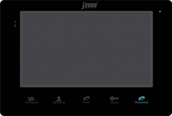 J2000-DF-ВИКТОРИЯ (черный) Цветной видеодомофон