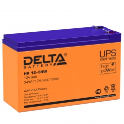 HR 12-34 W Delta Аккумуляторная батарея