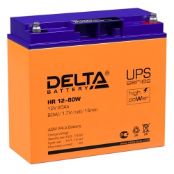 HR 12-80 W Delta Аккумуляторная батарея