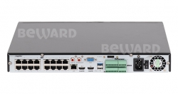 RK2216-P Beward 16-канальный IP-видеорегистратор с PoE