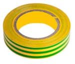 Изолента 15мм х 10м желто-зеленая 10 шт. REXANT 09-2007 *