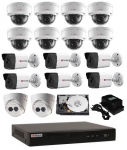 Комплект IP-видеонаблюдения 2Mp(1080p) Эконом-16
