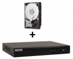 DS-H204UA+HDD 1Tb Видеорегистратор с жестким диском