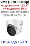 DS-I253M(C)(2.8 mm) HiWatch Купольная IP-видеокамера