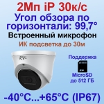 RVi-1NCE2024 (2.8) white Купольная IP-видеокамера