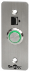 ST-EX143L Smartec Кнопка металлическая, врезная, СИД индикатор, НР