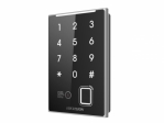 DS-K1109EKFB-QR HikVision Считыватель EM карт с поддержкой Bluetooth, отпечатков пальца, ПИН-код, QR-код